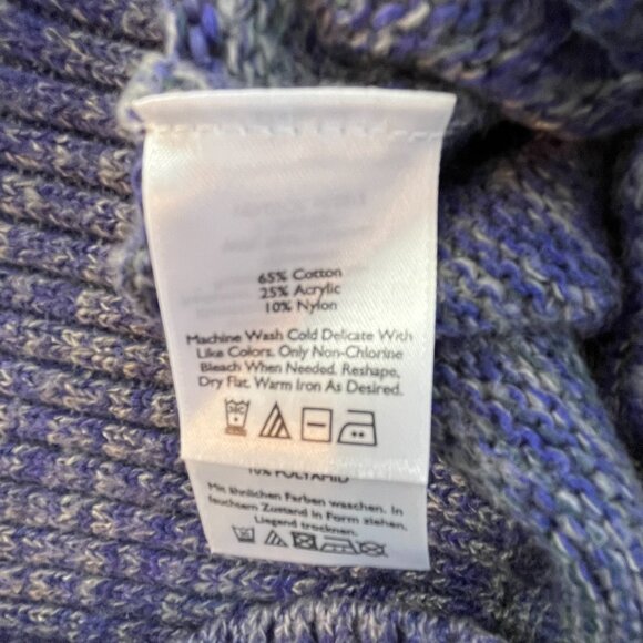 Eddie Bauer Cotton Blend Full Zip Sweater, Winter Warm Comfort, Women's Size M - Picture 8 of 11